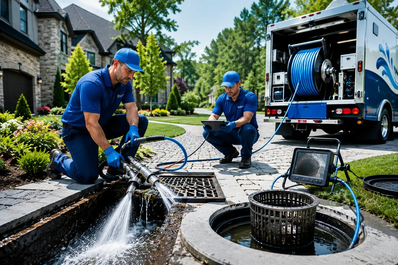 Local outdoor drain cleaning professionals in Zaleski, OH